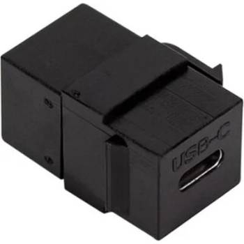 Image 1 of LogiLink Adapter USB C-C, F/F, keystone coupler (NK0032)