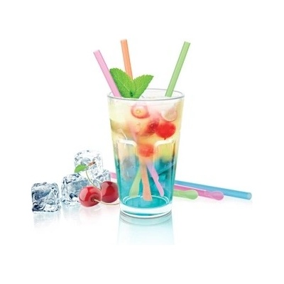 TESCOMA slamky myDRINK s miešadlom 24 ks