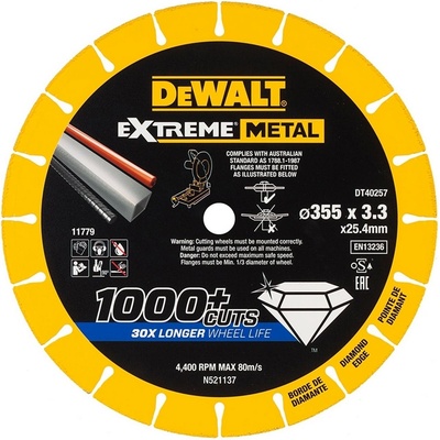 DEWALT 355 mm DT40257-QZ