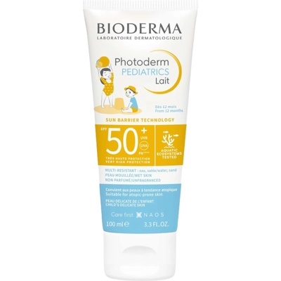 BIODERMA Photoderm Слънцезащитно мляко Pediatrics, SPF50+, 100 ml