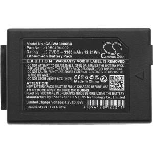 Cameron Sino Батерия за баркод скенер ZEBRA/ TEKLOGIX/ MOTOROLA WorkAbout Pro 4 LiIon 3.7V 3300mAh Cameron Sino (CS-WA3006BX) - topmall