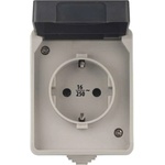 EMOS Екстериорен контакт schuko 250v/16a ip44 (ems380)