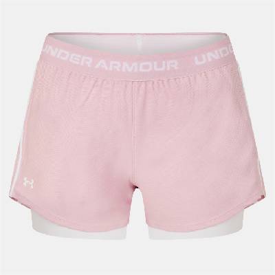 Under Armour Къси панталони Under Armour 2-in-1 Shorts Women' - Prime Pink