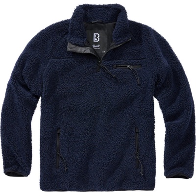 Brandit TeddyFleece Troyer navy