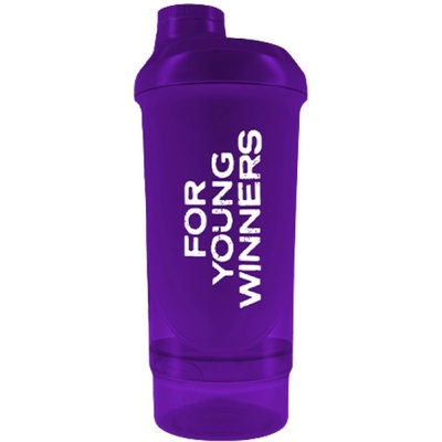 6PAK Nutrition Shaker for Young Winners [500 + 150 мл] Лилав