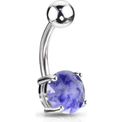 Šperky4U piercing do pupíku laruzit WP0052