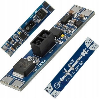 Bezkontaktný stmievač pre LED profil 8a 12/24v