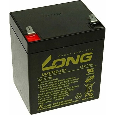 Long 12V 5Ah F2 WP5-12B F2 PBLO-12V005-F2A