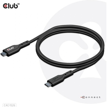 Club3D CAC-1526 USB 3.2 typu C na Micro USB (M/M), obojsmerný, 1m