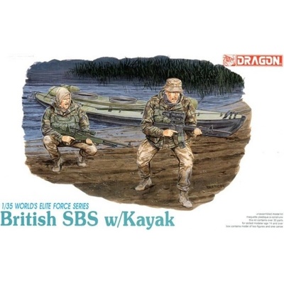 Dragon British SBS w/ Kayak 1:35