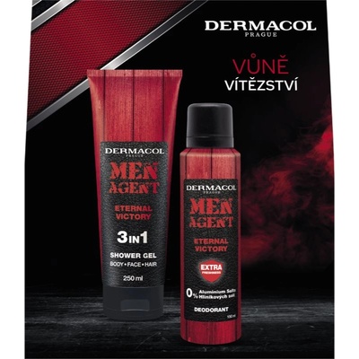 Dermacol Men Agent Eternal Victory подаръчен комплект за тяло за мъже