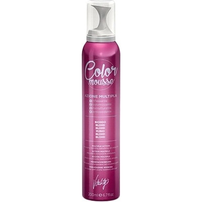 Vitality´s Color Mousse barevné pěnové tužidlo Biondo Blond 200 ml