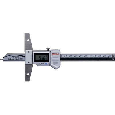 Mitutoyo Absolute Digimatic Hloubkoměr se svorkovým provedením IP67 10,1-150 mm 571-301-20 – Sleviste.cz