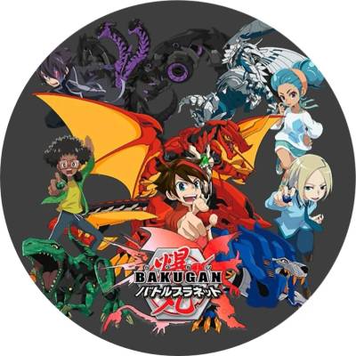 Bakugan – jedlý obrázek na dort – Hledejceny.cz