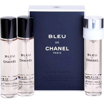 CHANEL Комплект Bleu de Chanel - Тоалетна вода, 3 х 20 ml