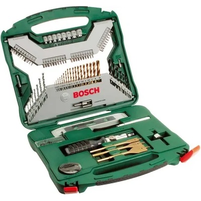 Bosch Комплект монтажен, накрайници и свредла 100 части, BOSCH X-line Titanium (BOSCH X-line Titanium)