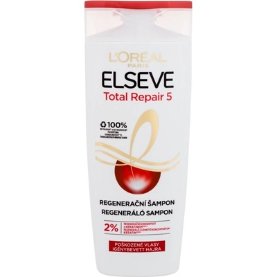 Elseve Total Repair 5 Regenerating Shampoo от L'Oréal Paris за Жени Шампоан 250мл