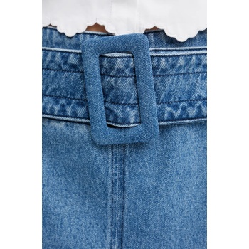 Patou Дънкова пола Patou в синьо среднодълга разкроена SK0770216 (SK0770216)