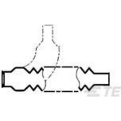 TE Connectivity TE RAY Blow Molded Parts 622345-000 1 ks