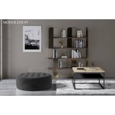 ELTAP Taburet MONTY 70 x 28 x 2 cm Monolith 97
