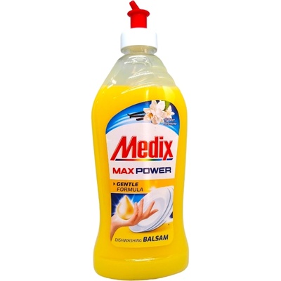 MEDIX препарат за измиване на съдове, Max Power Балсам, 415мл, Sweet Jasmine
