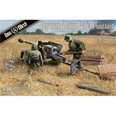 Das Werk German 7,5cm PaK40 mid/late 1:16