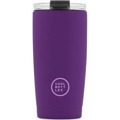 Cool Bottles Nerezový termohrnek Vivid Violet třívrstvý 550 ml