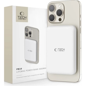 Tech-Protect PB10 LifeMag 5000 mAh white