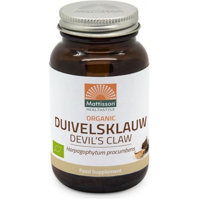 Mattisson Healthstyle Дяволски нокът (корен) 120 капсули | Mattisson Healthstyle (MT2013)