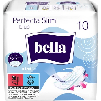 Bella Perfecta Slim Blue Дамски превръзки 10 бр (BE-013-RW10-290)