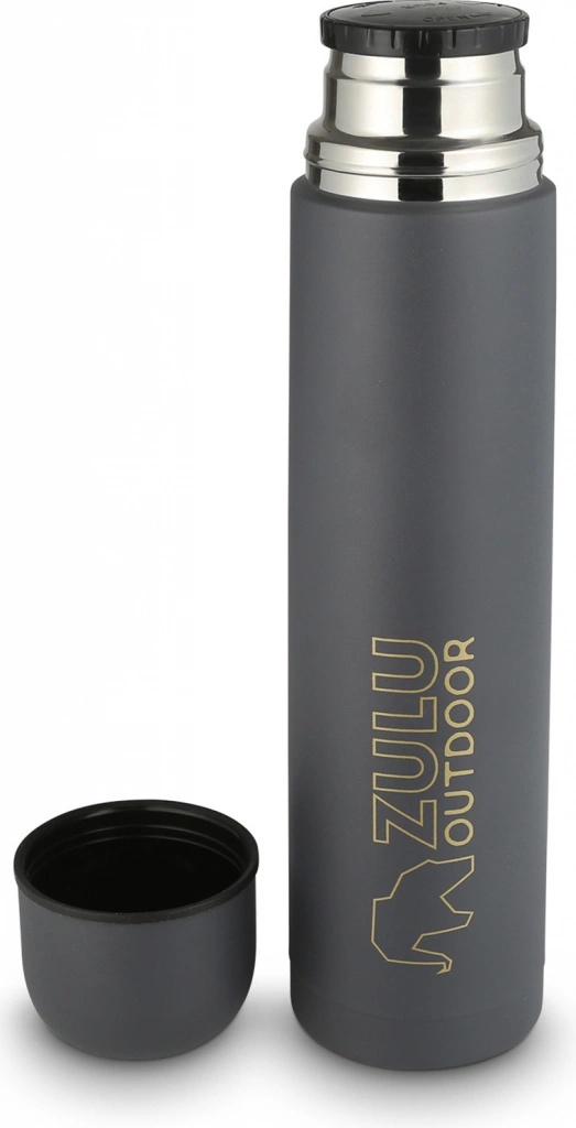 Zulu Termoska Vacuum Flask šedá / žlutá 1 l