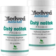 Medveď natural 2x Čistý noštek PROBIO 50 g 100 g spolu