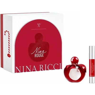 Nina Ricci Комплект Rouge - Тоалетна вода и Червило, 50 ml + 2.5 g