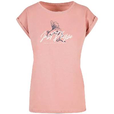 Тениска Just rhyse Full Bloom short sleeve T-shirt - Pink (Dusk Rose)