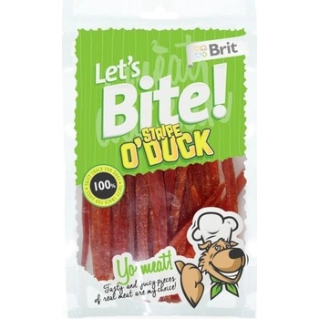 Brit Let's Bite Stripe o'Duck 80g