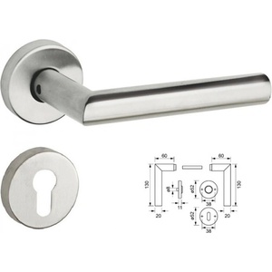 Fimet maniglie ДРЪЖКА 102 ШИЛД СЕКРЕТНА 70мм 45х245мм ИНОКС (102212z60 inox ss)