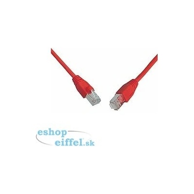 Solarix C6-315RD-1MB patch CAT6 SFTP PVC, 1m, červený