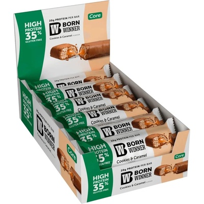 Born Winner Core Бисквита с карамел 12 x 57гр