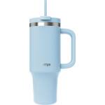 Contigo thermos bottle 1200 ml with handle and straw | Stainless Steel Insulated Thermal Drinking Bottle with Lid | Cools for 29 hours | Travel Mug | Thermo mug | | Glacier - 2212752 (2212752)