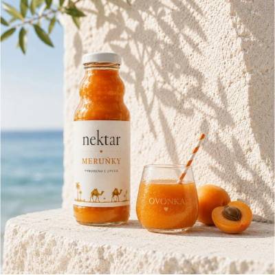 Šafránka Nektar Meruňky 200 ml
