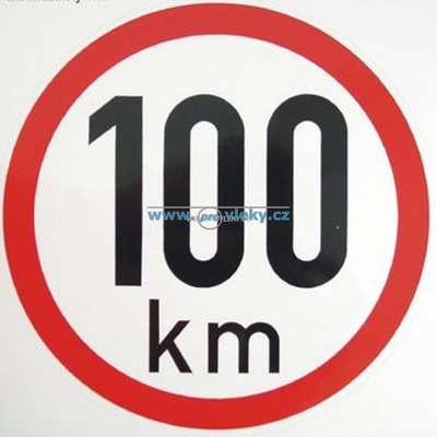 Tanatech Samolepka rychlost 100 km/hod 15cm – Zboží Dáma Tanatech Samolepka rychlost 100 km/hod 15cm – Zboží Dáma