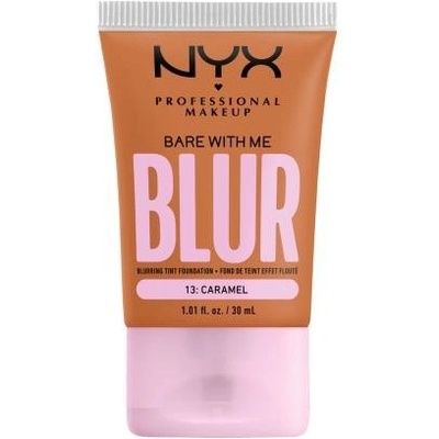 NYX Professional Makeup Bare With Me Blur Tint hydratačný make-up 13 Caramel 30 ml