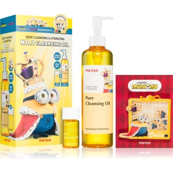 ma: nyo Minions Pure Cleansing Oil Set подаръчен комплект за перфектно почистена кожа