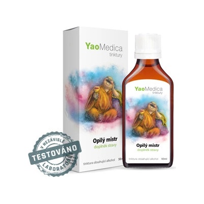 YaoMedica Opitý majster tinktúra pre konzumentov alkoholu 50 ml