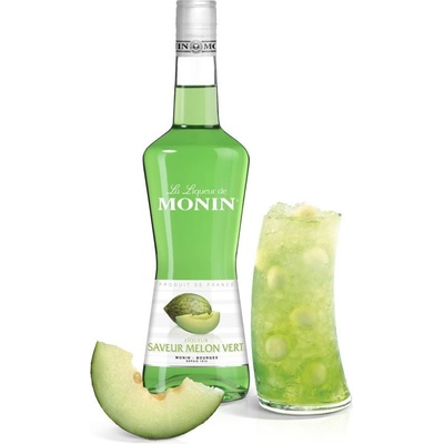 Monin La Liqueur Green Melon 20% 0,7 l (holá láhev)