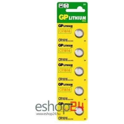 GP Batteries CR1616 (5) GPCR1616-BL5