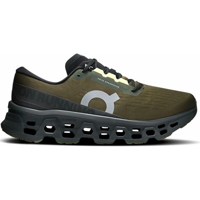 On Cloudmonster 3 Olive/Eclipse