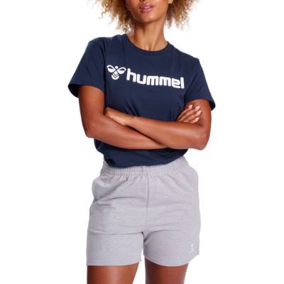 Hummel HMLGO 2.0 LOGO T-SHIRT S/S WOMAN modrá