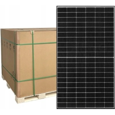 Jinko Solar Палета от 36 бр. Фотоволтаичен модул Jinko 435W Tiger Neo, Half-Cut, N тип, 30mm, черна рамка, panda backsheet, конектор MC4, кабел 1200mm, микро правоъгълни клетки (JKM435N-54HL4R-B-F5_MC4_pallet)