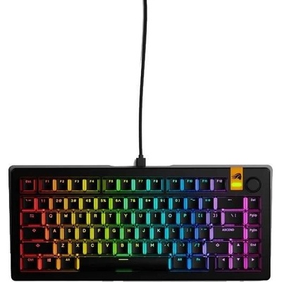 Glorious GMMK 3 HE 75% Prebuilt Wired GLO-KB-GMMK3-75-PB-HE-W-BLK-US